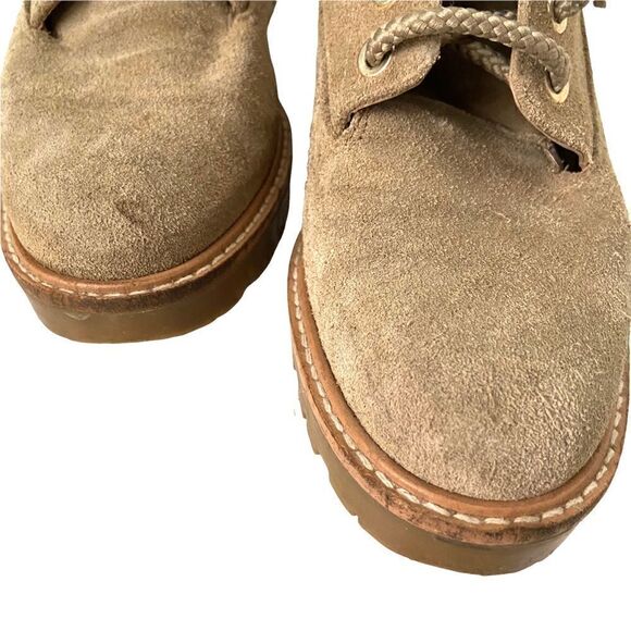 Zara Basic Collection Suede Faux Fur Boots in Size EU 36 - Picture 8 of 16